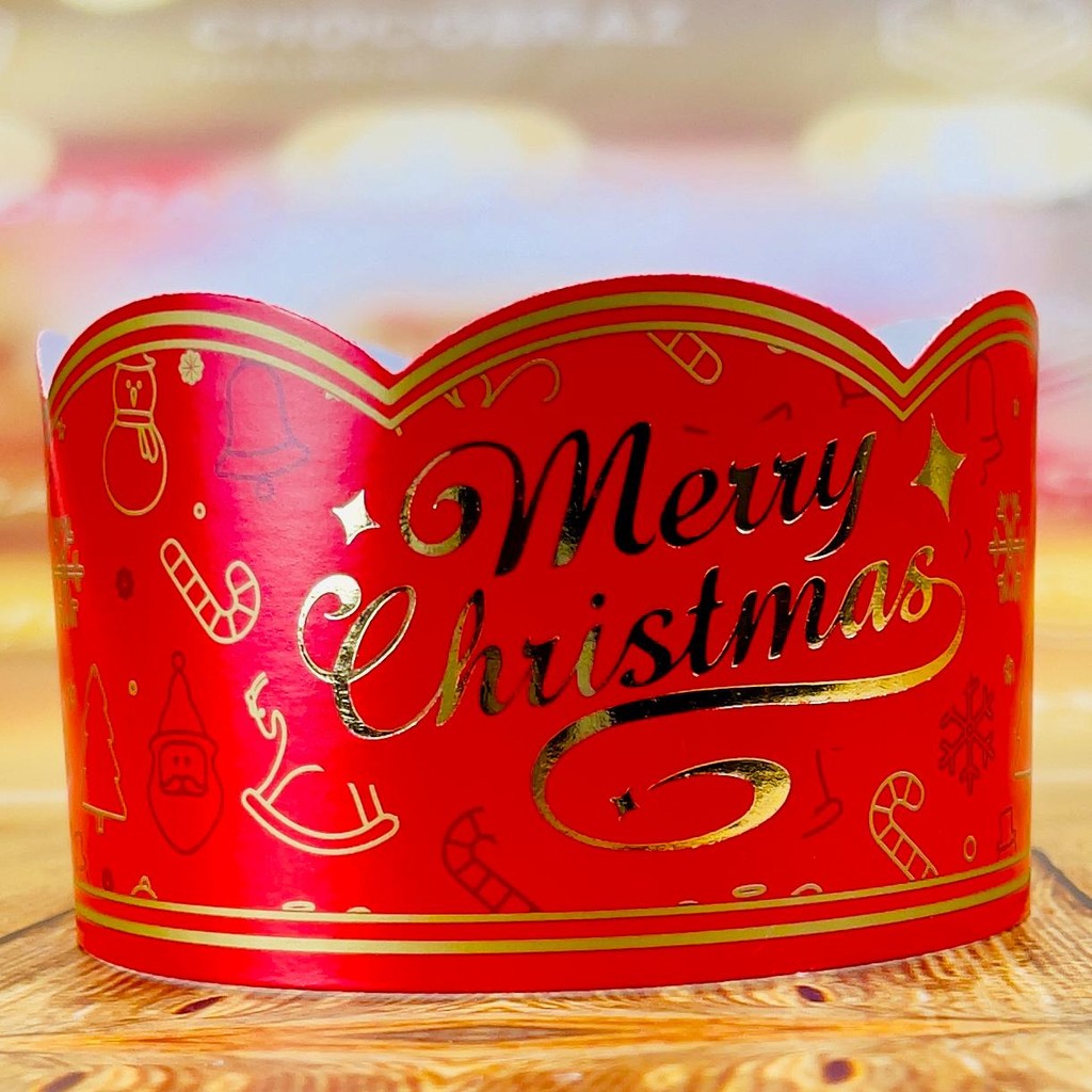 10 CINTA MINI PANETONE NATAL CLASSICO ID5154 (NATAL IDEIA 2025) - Stationery