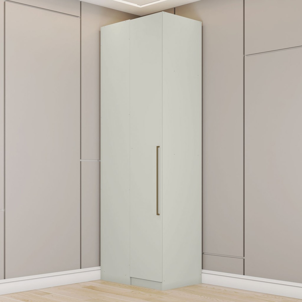 Guarda-Roupa Solteiro Modulado Seletto 1 Porta Areia - Henn em Oferta na Shopee