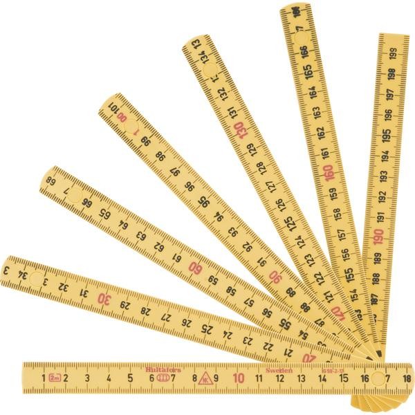 Escala Métrica 2 M 12 Dobras Nylon Vonder em Oferta na Shopee