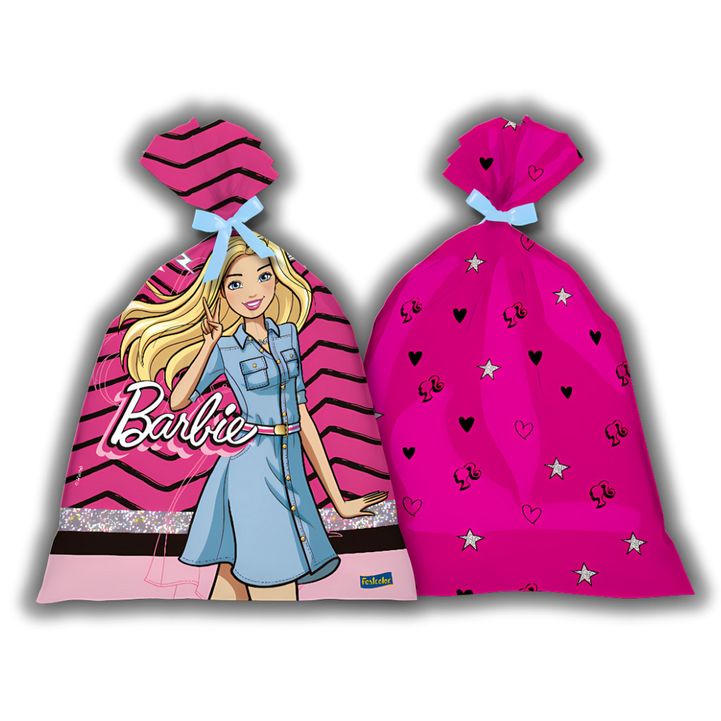8 ~ 32 SACOLA  BARBIE LEMBRANCINHA  FESTCOLOR em Oferta na Shopee