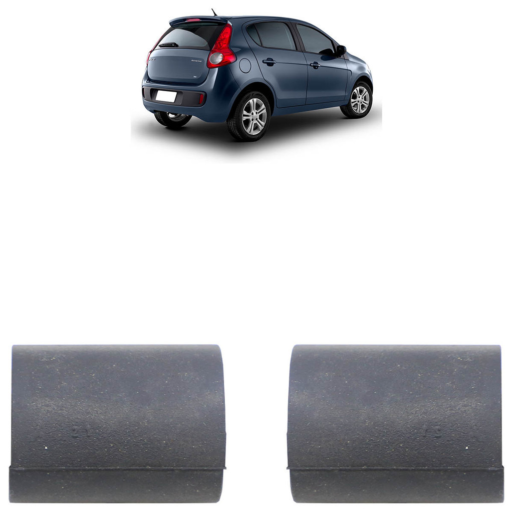 Par Batente Tampão Porta-Malas Palio Novo 2012 2013 2014 2015 2016 2017 em Oferta na Shopee