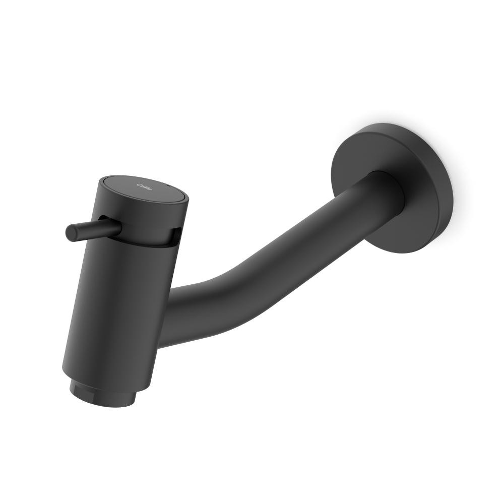 Torneira Lavatório Basic Parede Matte Black Celite em Oferta na Shopee