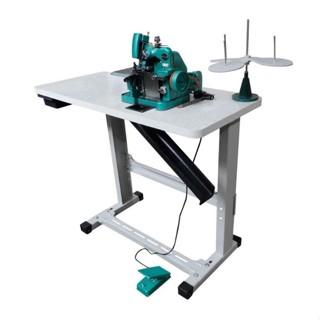 Overloque Semi Industrial Com Mesa+motor Acoplado em Oferta na Shopee