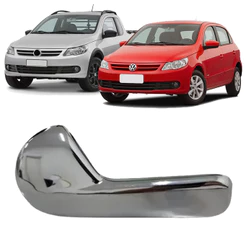 Gatilho Maçaneta Interna Gol Voyage G5 2008 a 2012 Saveiro G5 2009 a 2013 Cromado