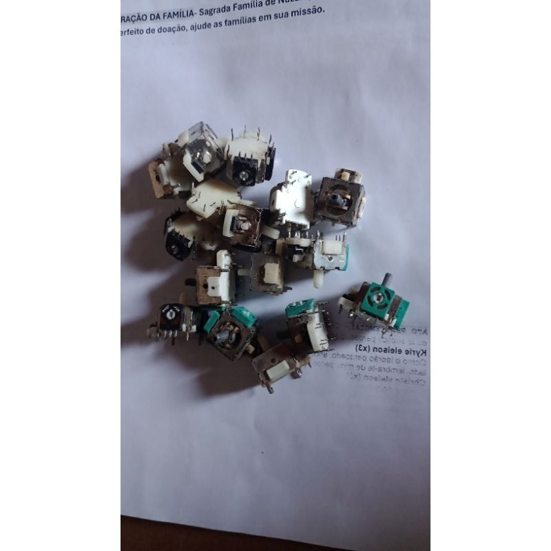Lote de analógico ORIGINAIS PLAYSTATION PS1/PS2/PS3