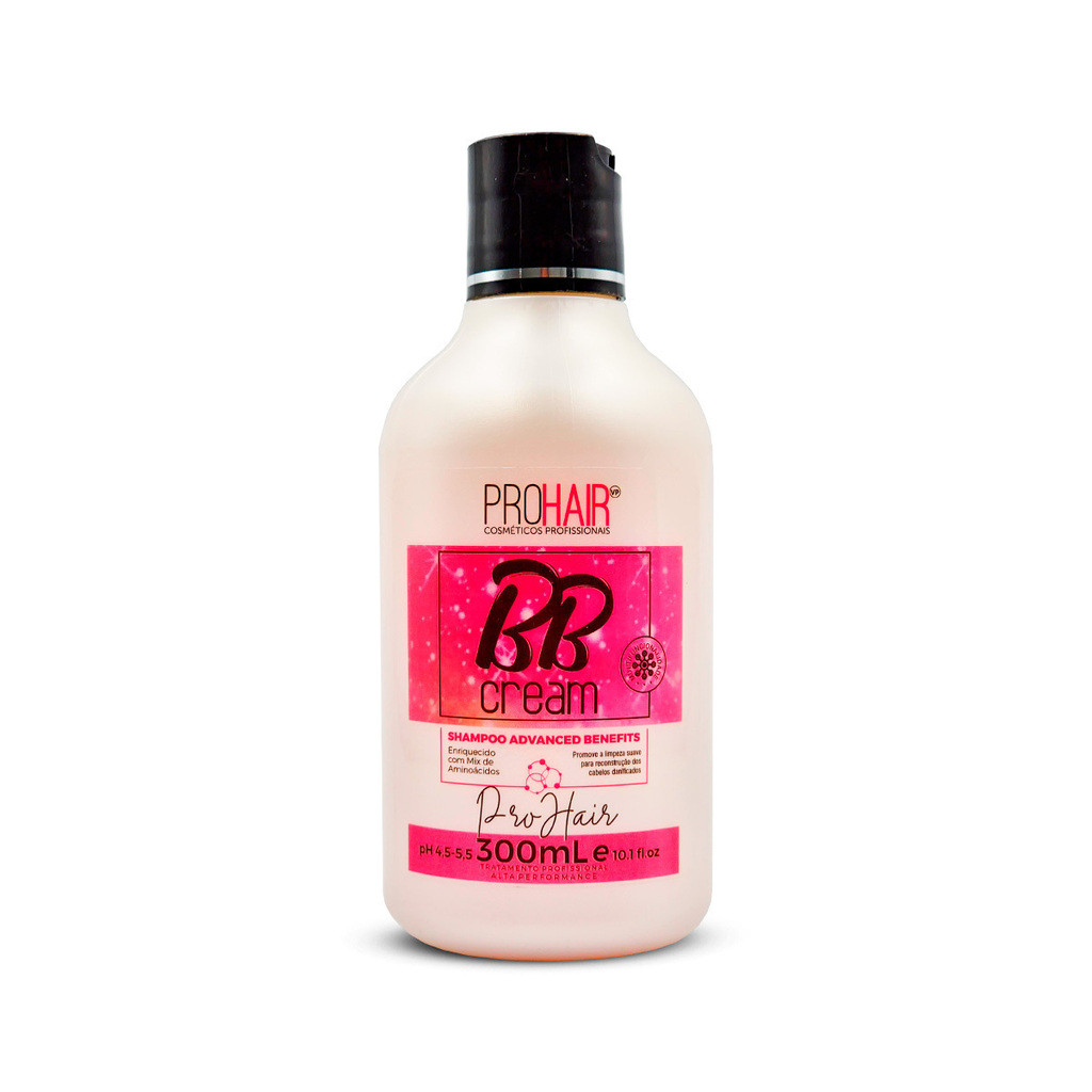 Shampoo Reconstrução Capilar Profunda BB Cream 300ml - ProHair