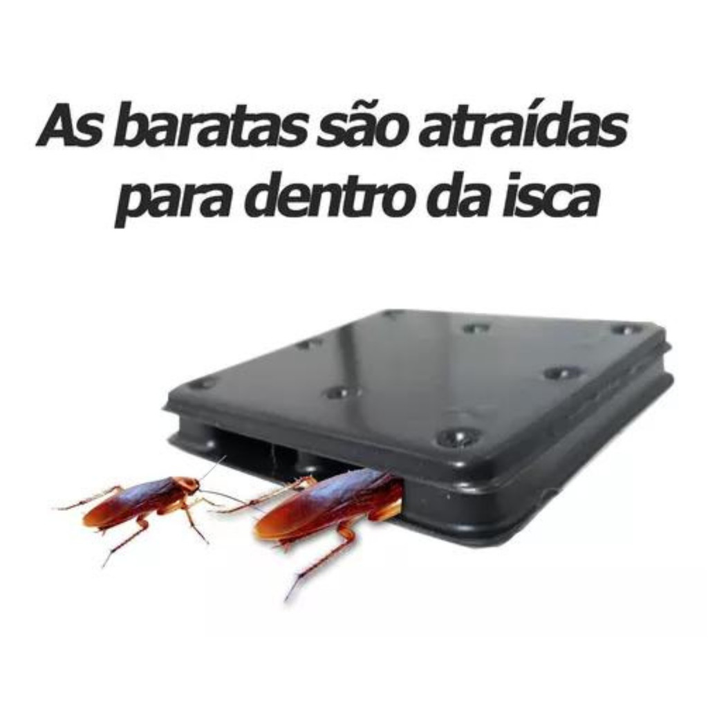 Barata Isca Mata Barata Mortein Elimina no Ninho Francesinha , Baratinha, Paulistinha , Barata preta