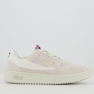Tênis Fila ACD Classic SE Feminino Cinza e Dourado em Oferta na Shopee