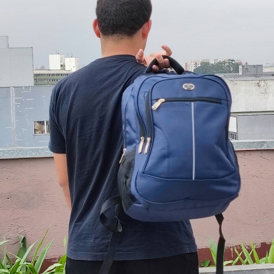 Mochila  Masculina Bolsa Prova D'água Notebook Mochila escolar