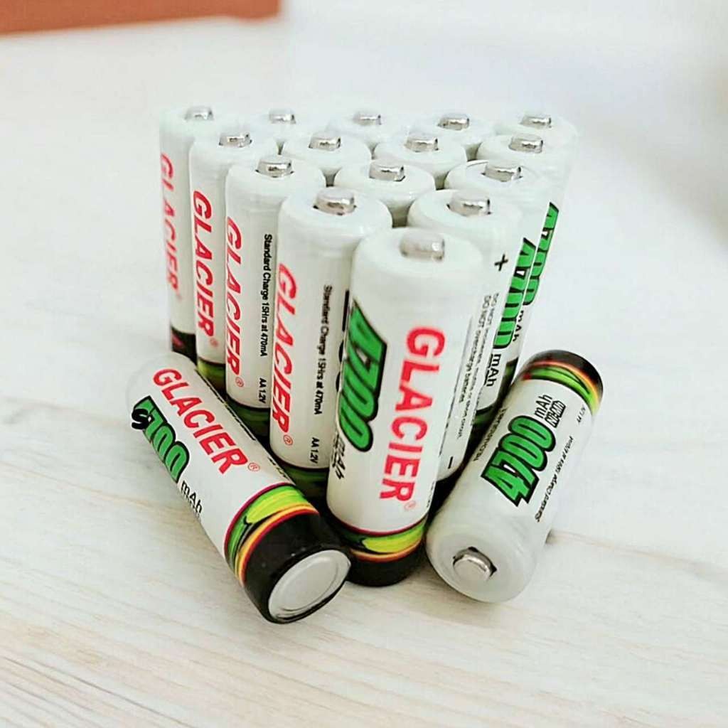 Bateria recarregável para máquina de cortar cabelo AA 4700mah 1.2v kit 4 peças