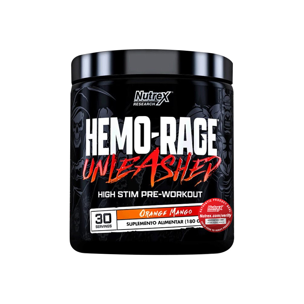 Imagem Pré-Treino Hemo-Rage Ultra-Concentrado 180g - Nutrex Research
