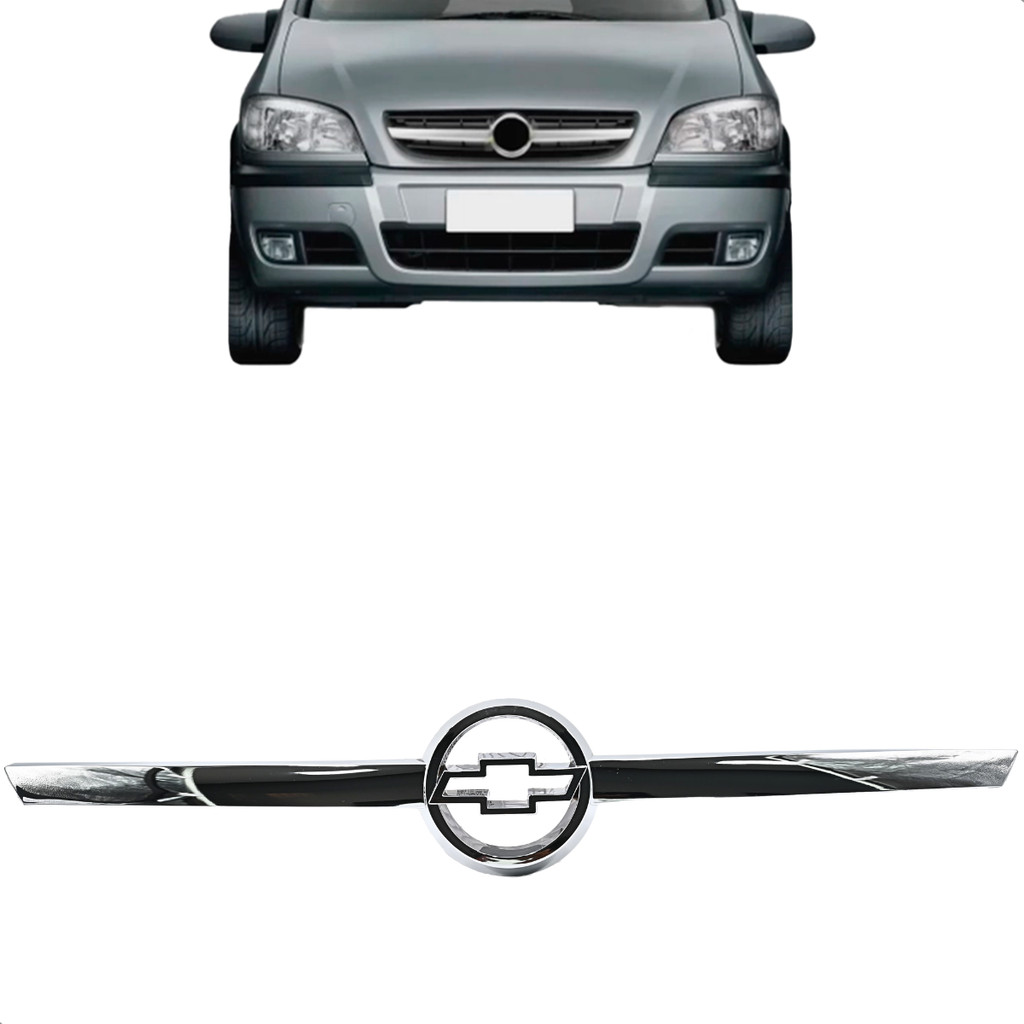 Grade Moldura Emblema Cromado Zafira 2005 2006 2007 2008 2009 2010 2011
