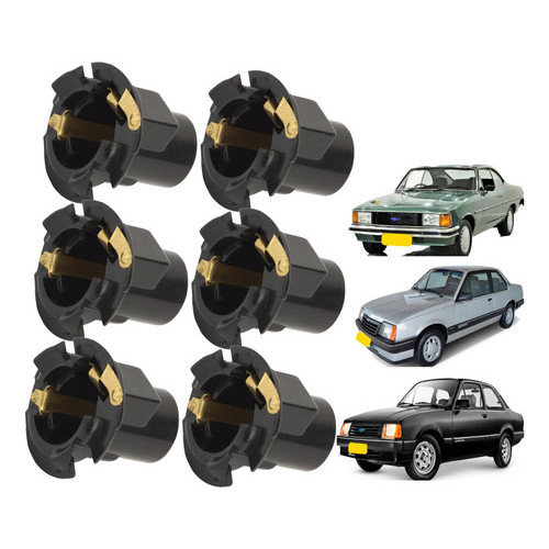 Jogo Soquetes Painel Opala Monza Chevette Uno Fiorino em Oferta na Shopee