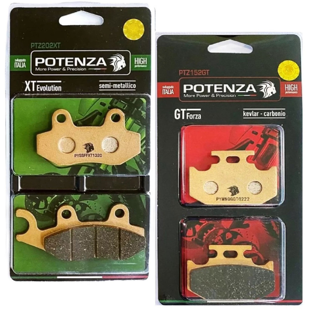 Kit Pastilhas de Freio Lander 250 / Teneré 250 Até 2015 Potenza