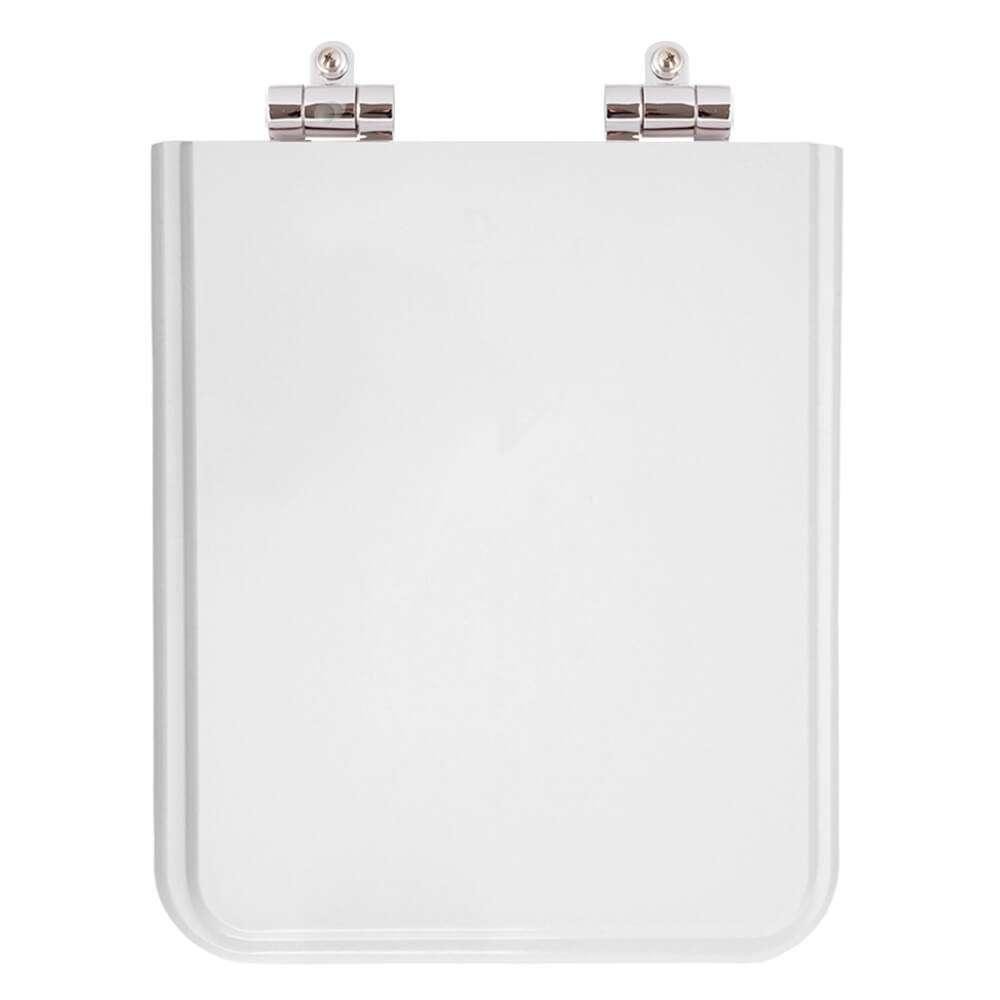 Assento Sanitário Poliester Soft Close Square Branco para vaso Incepa