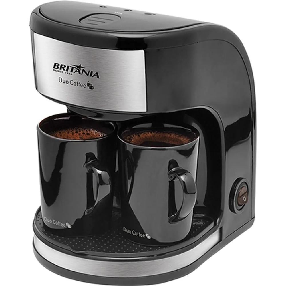 Cafeteira Duo Coffee Britânia Com 2 Xícaras 220V - Home Appliances