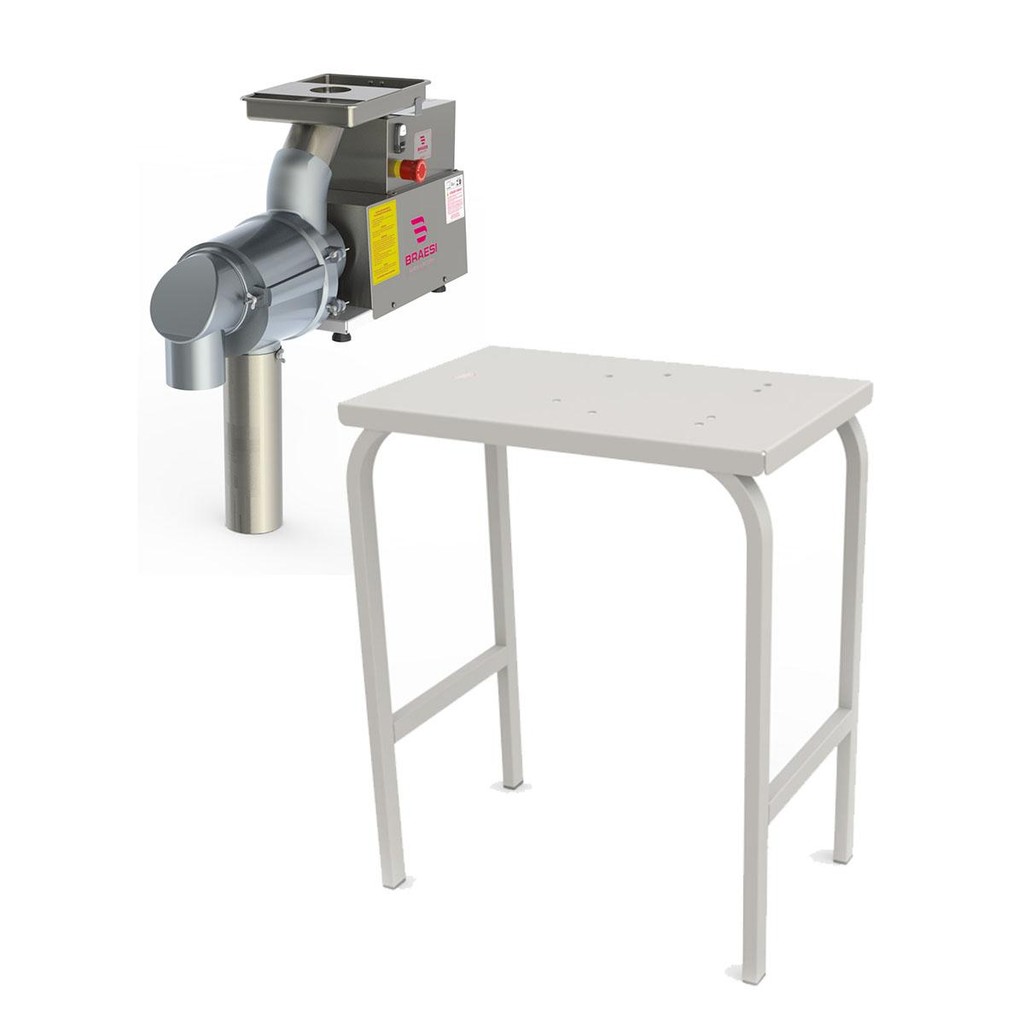 KIT - Despolpadeira 3 Peneiras 60L DES-60 Bivolt + Mesa MES-100 - Braesi