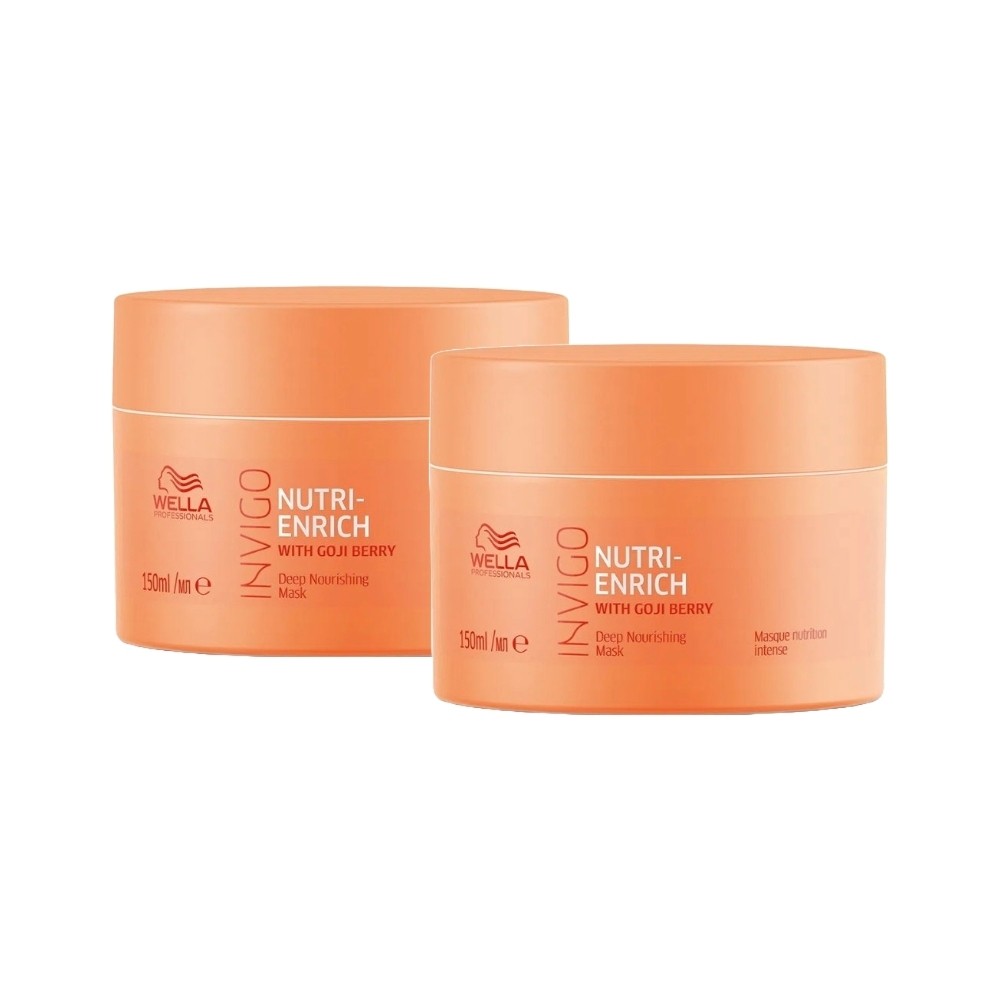Kit Máscara de Tratamento Wella Professionals Nutri-enrich 150ml (2 unidades) - Beauty