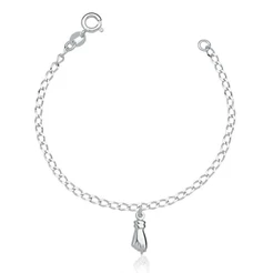 Pulseira Infantil figa Prata 925
