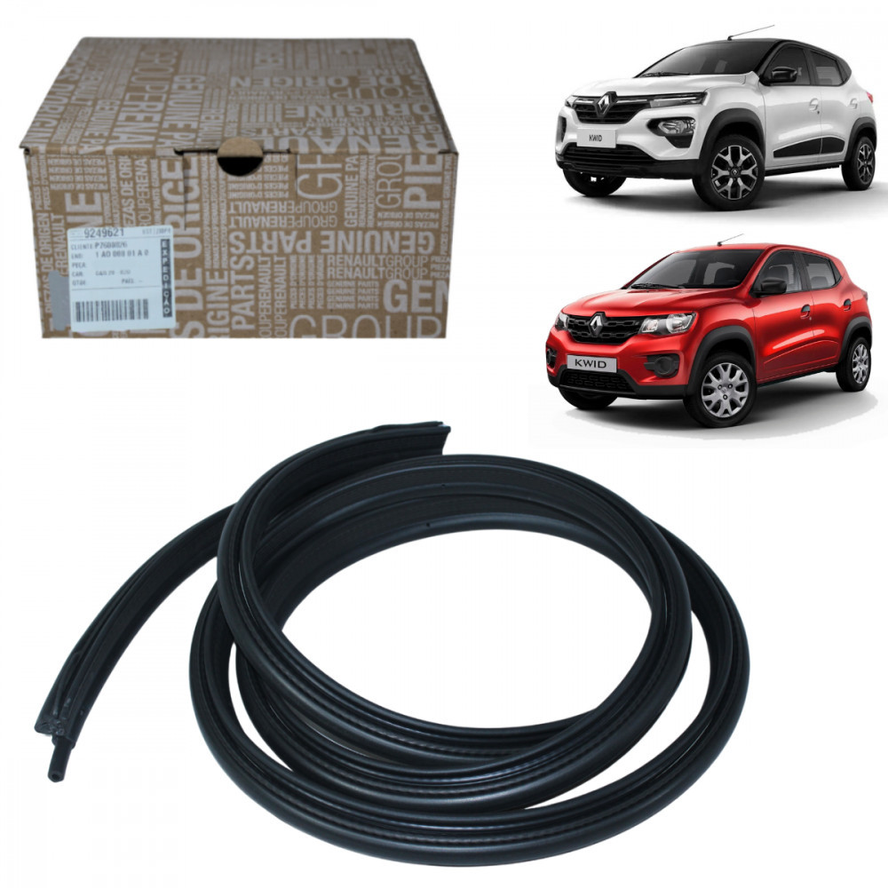 Borracha da porta traseira Renault Kwid em Oferta na Shopee