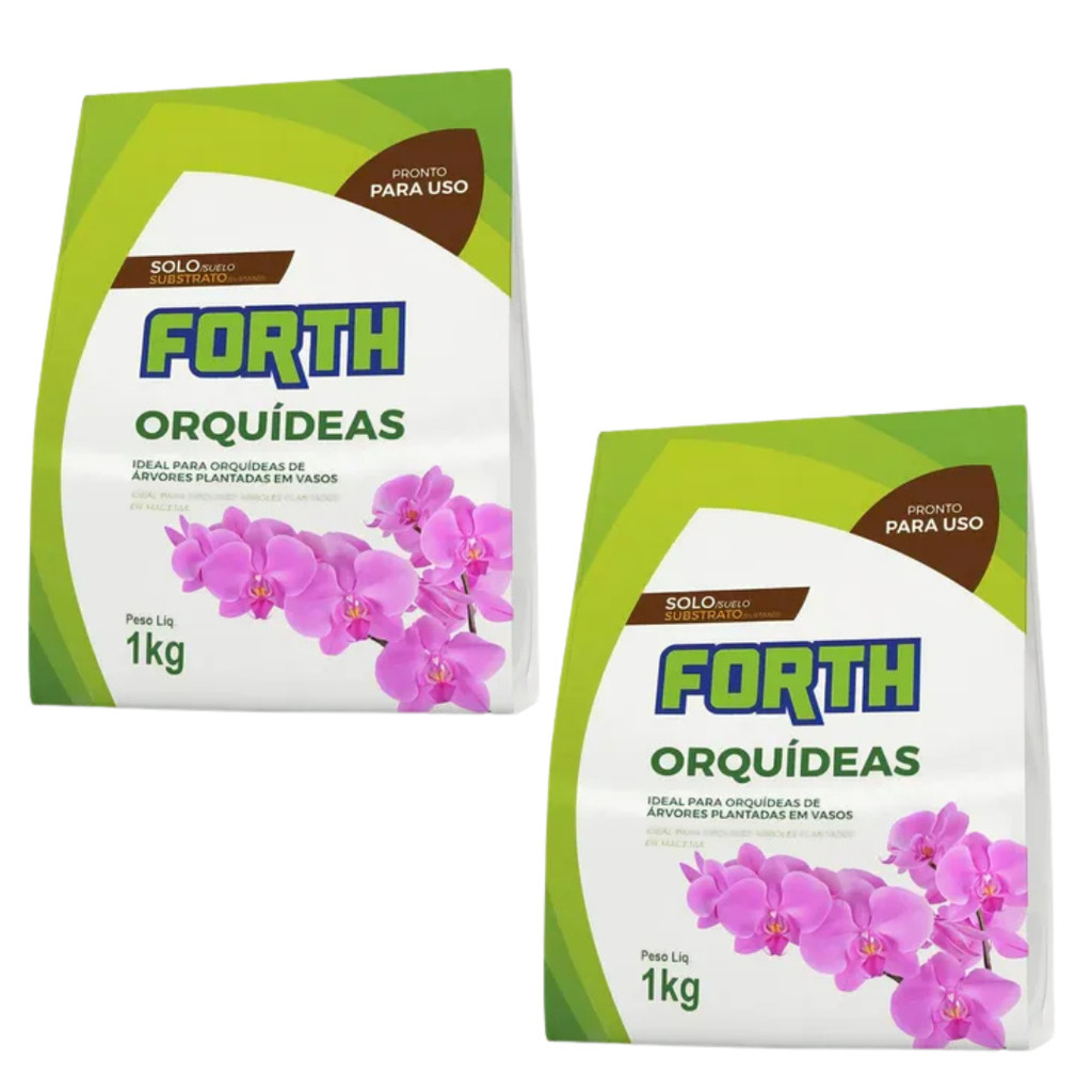 kit 2 Forth Substrato Orquídeas - 1k cada
