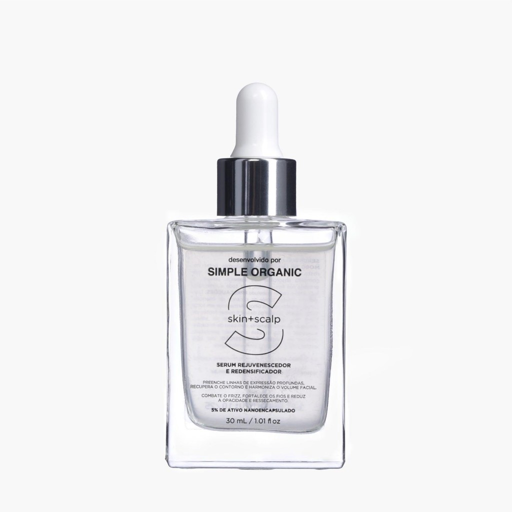 Sérum Skin + Scalp Simple Organic - Beauty