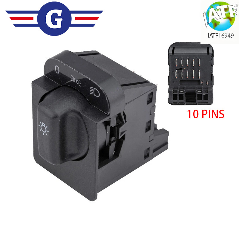 Botão Interruptor Do Farol Para Corsa Classic 94/01 (Sem Reostato) 90381877 GANXIN
