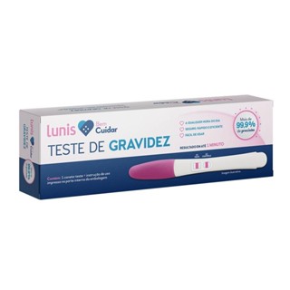 TESTE DE GRAVIDEZ CANETA LUNIS COM 1 UNIDADE em Oferta na Shopee