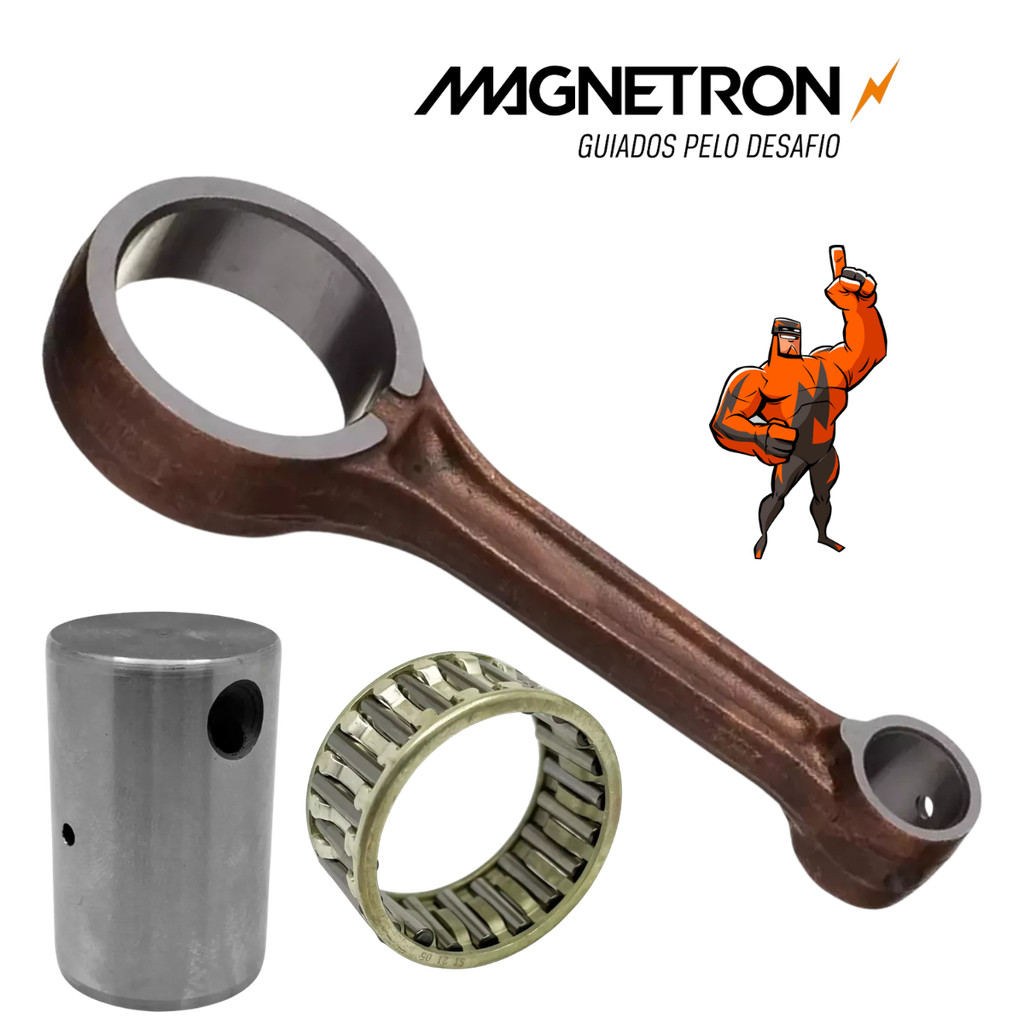 Biela Completa Forjada Moto CG 125 Fan 2005 2006 2007 2008 Original Magnetron