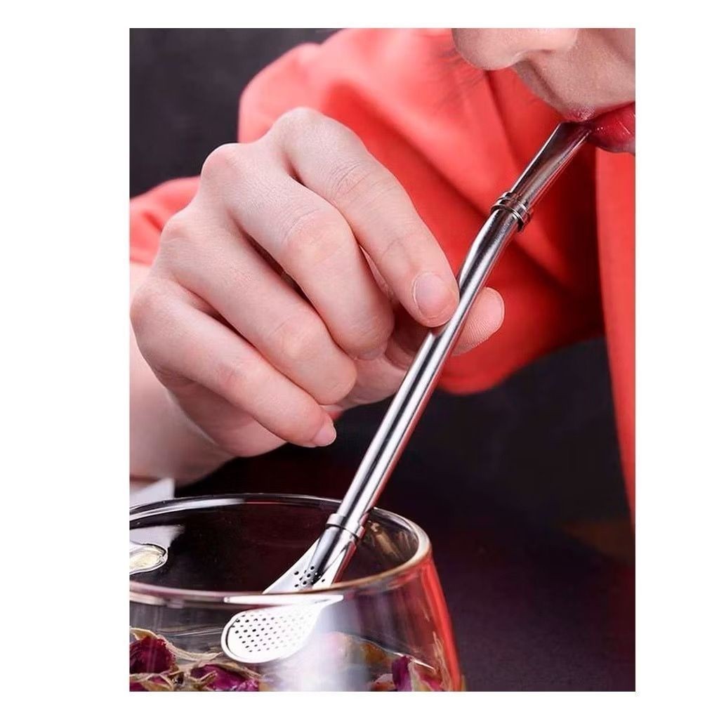 Canudo Tipo Bomba Modelo Desmontável em Inox para Terere Chimarrão Outras Bebidas em Oferta na Shopee