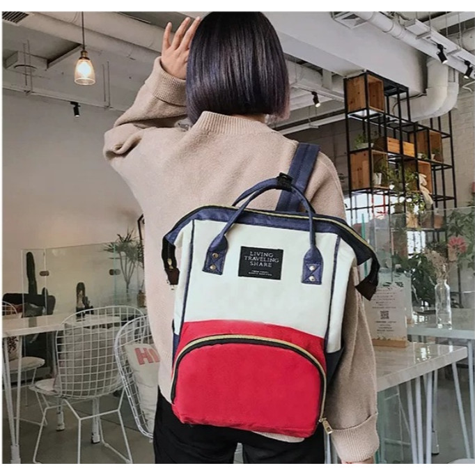 Mochila Bolsa Maternidade Grande Térmica 3 Mamadeiras Antibacteriana Bolso Roupas Molhadas em Oferta na Shopee