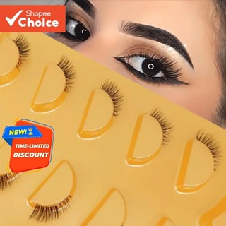 Meios Cílios Finos 5 Pares-Volume Encaracolado Natural , Uso Diário E Namoro em Oferta na Shopee