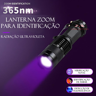Lanterna Uv Verificação Notas Detecção De Agente Fluorescent em Oferta na Shopee