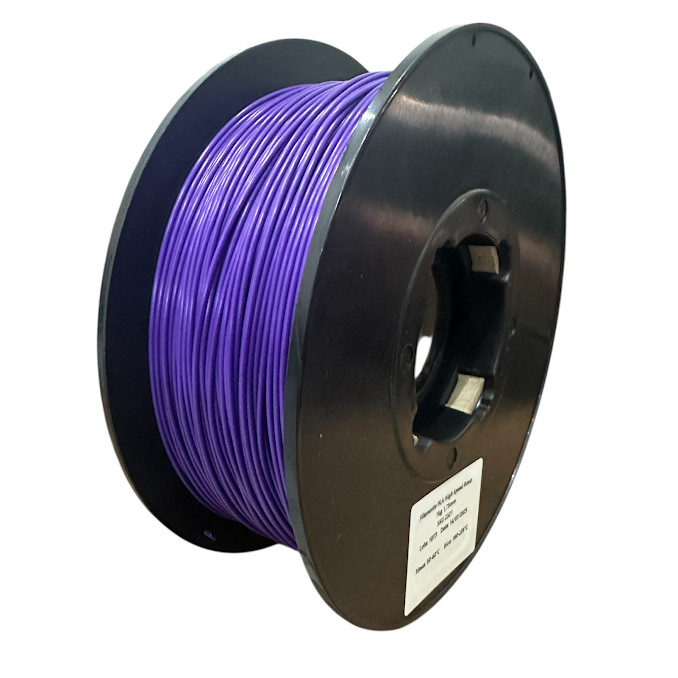 Filamento PLA High Speed Roxo 1,75mm 1kg PolyFlow em Oferta na Shopee