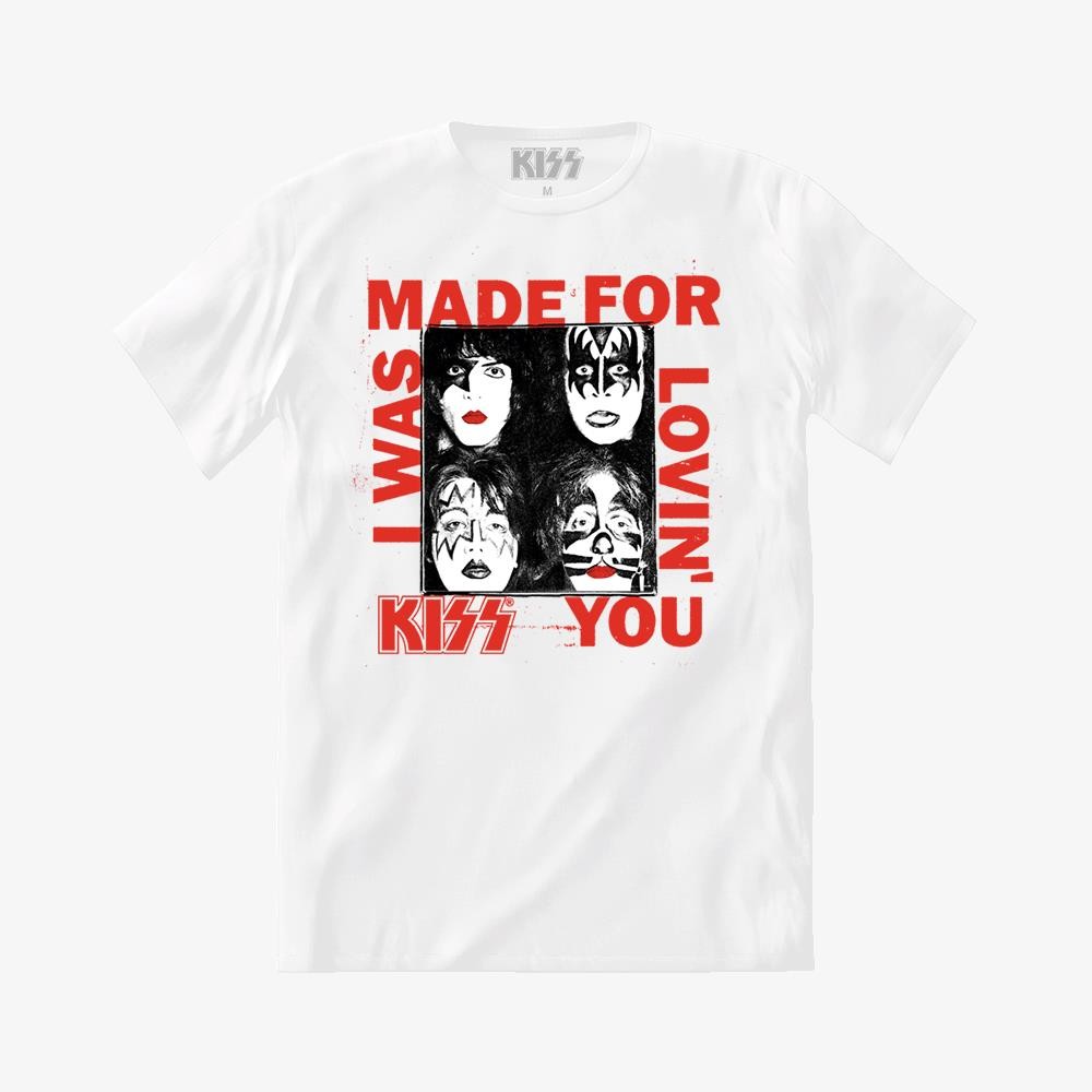 Camiseta Kiss - I Was Made For Lovin' You - Women Clothes