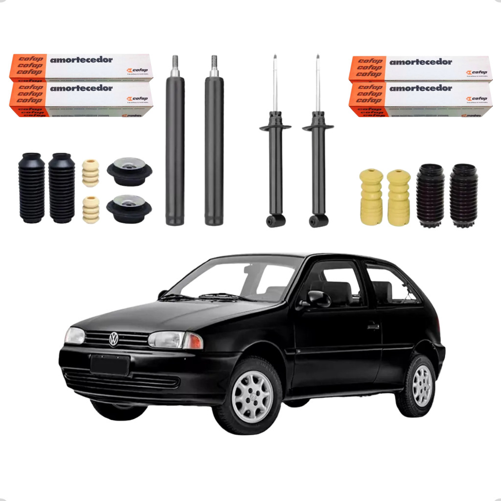 Kit Completo 4 Amortecedor Gol Parati G2 G3 G4 Cofap + Kits em Oferta na Shopee