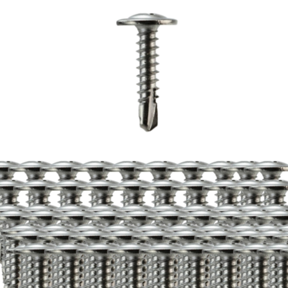 KIT 100 PARAFUSO BROCANTE FLANGE PHILIPS 4.2X19MM TITANIUM