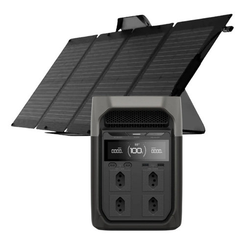 Kit Estação De Energia Ecoflow Delta 3 + Painel Solar 110w