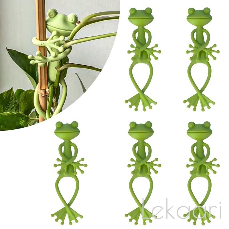 Bonito Sapo Planta Suporte Jardim Estável Hugger Decoração Cabo De Armazenamento Presentes Flor Escalada Fixação Clipes em Oferta na Shopee