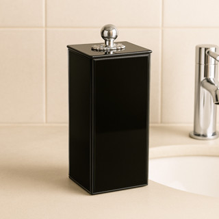 Porta Escova De Vidro Com Tampa, Porta Caneta, Porta Pincel Make, Porta Treco, Porta Cotonete, Porta Objeto em Oferta na Shopee