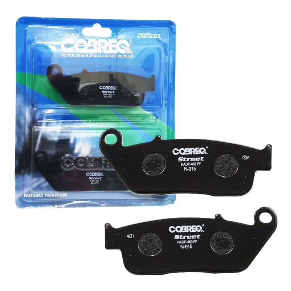 Pastilha De Freio Dianteira CB Twister 250 Cobreq N-915 em Oferta na Shopee