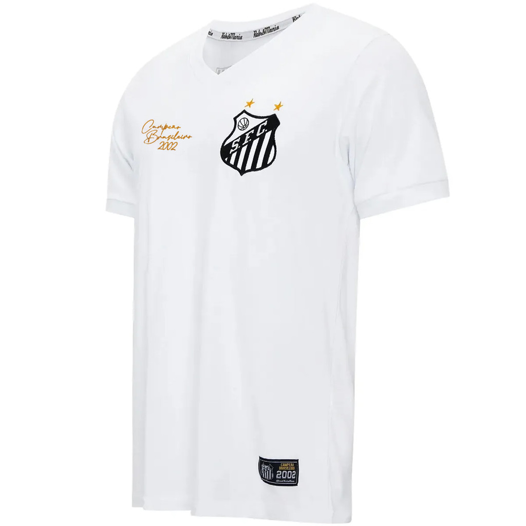 Camisa Santos Retrô 2002 Home Masculina Oficial em Oferta na Shopee