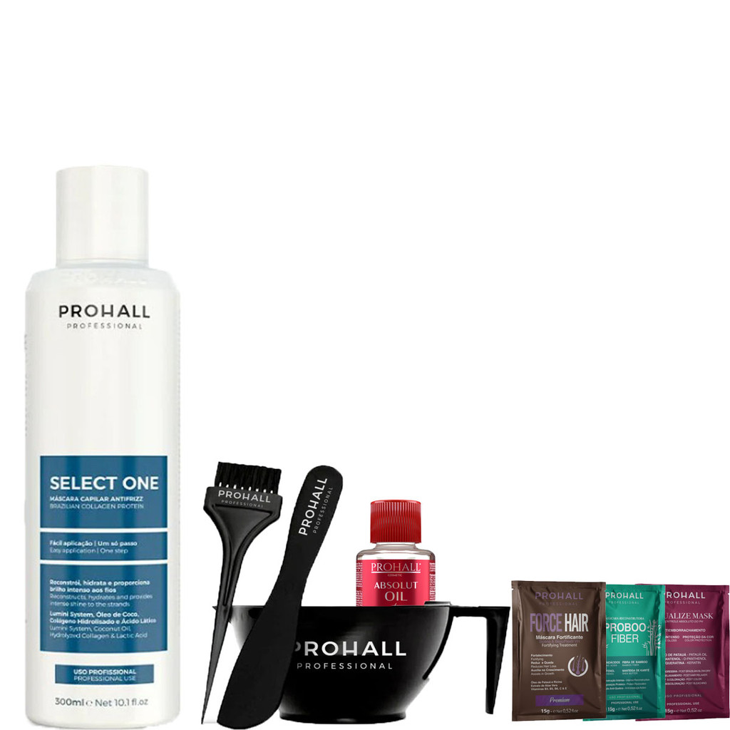 Select One Prohall Orgânica 300ml Original C/Brinde Gratuito em Oferta na Shopee