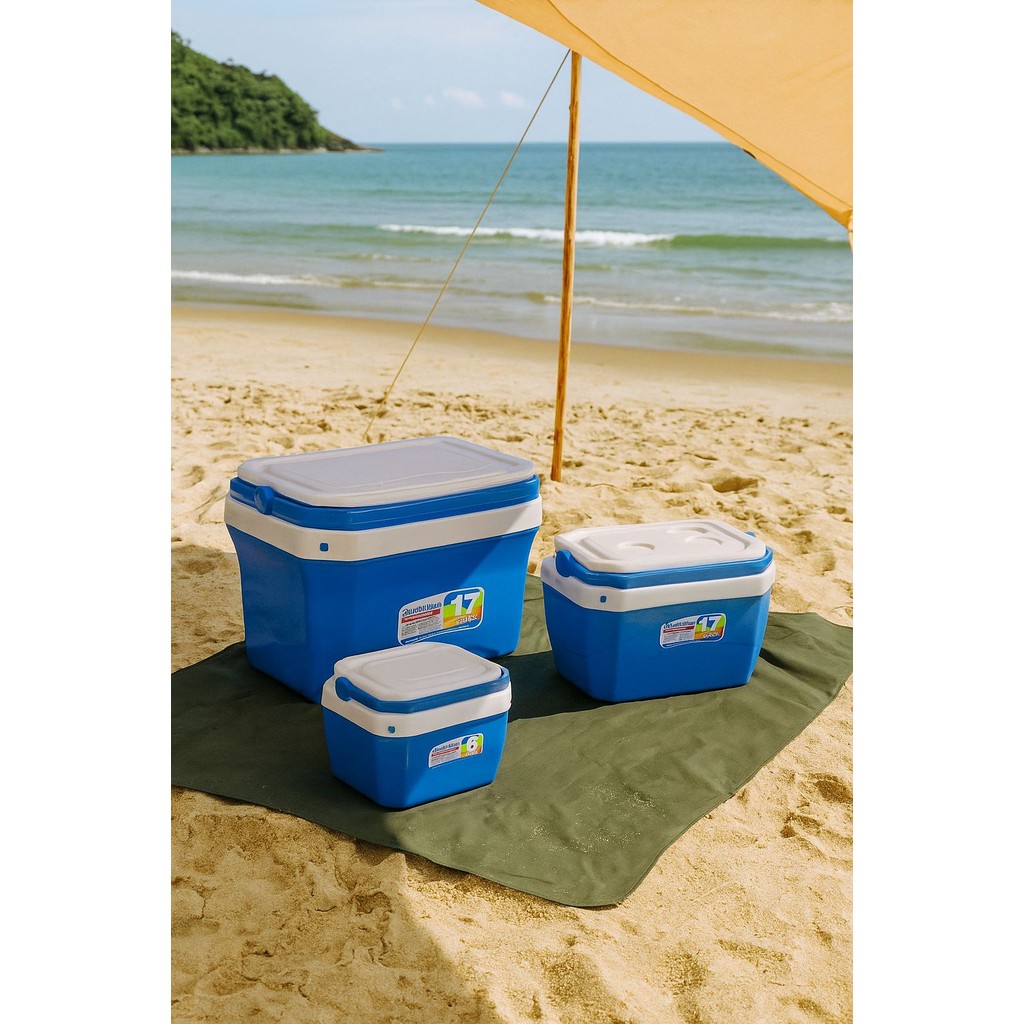 Caixa Térmica Paramount 6L 17L 40L – Ideal para Praia, Churrasco, Marmita e Camping