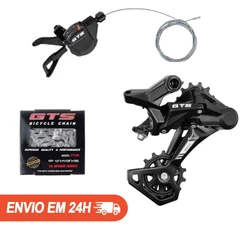 Cambio Traseiro 12v GTS + Alavanca Transmissão Bike Bicicleta Mtb 2024