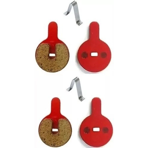 2 Pares Pastilha Freio A Disco C/ Mola Mecânico Bike Absolute / Paco em Oferta na Shopee