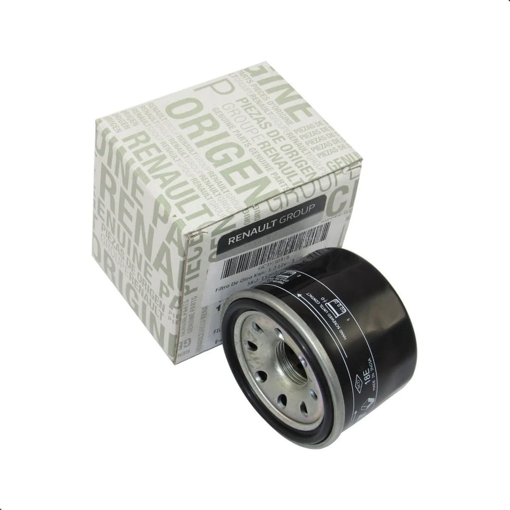Filtro De Oleo Kwid Sandero Logan 1.0 12v 3 Cc Original em Oferta na Shopee