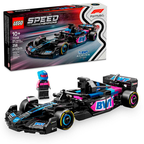 LEGO Speed Champions BWT Alpine F1 Team A524 258 Peças 77248 em Oferta na Shopee