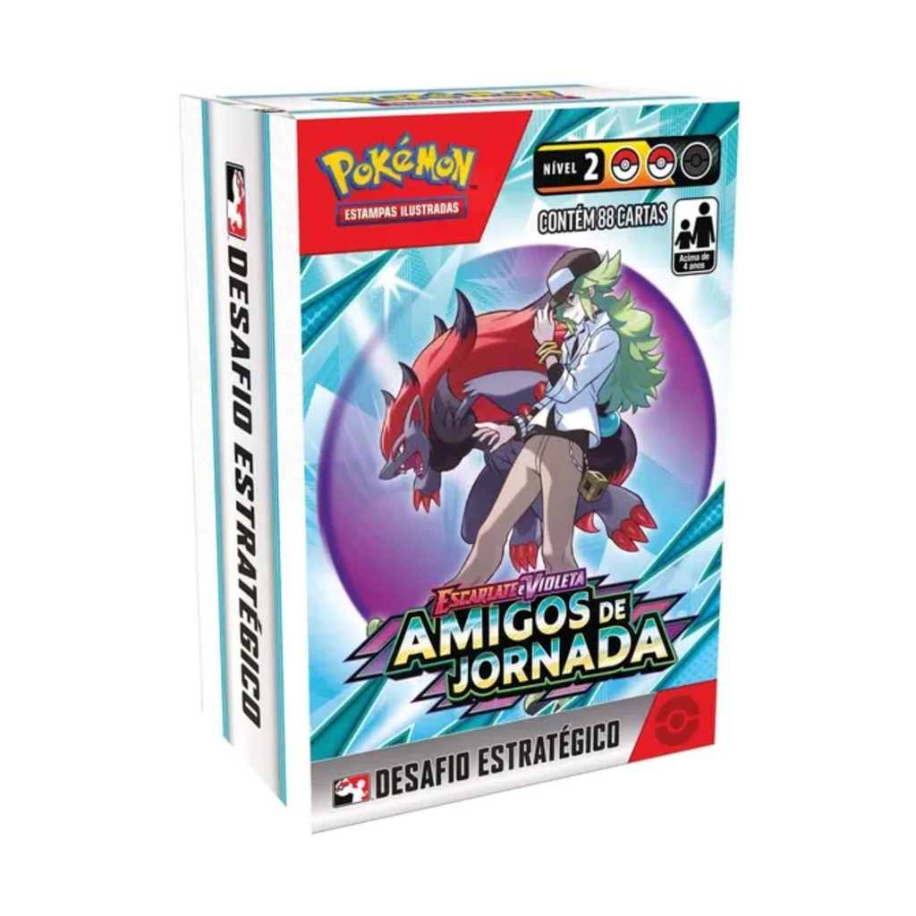 Pokemon Desafio Estratégico - Escarlate e Violeta - 9 - Amigos de Jornada Copag - 35375 em Oferta na Shopee