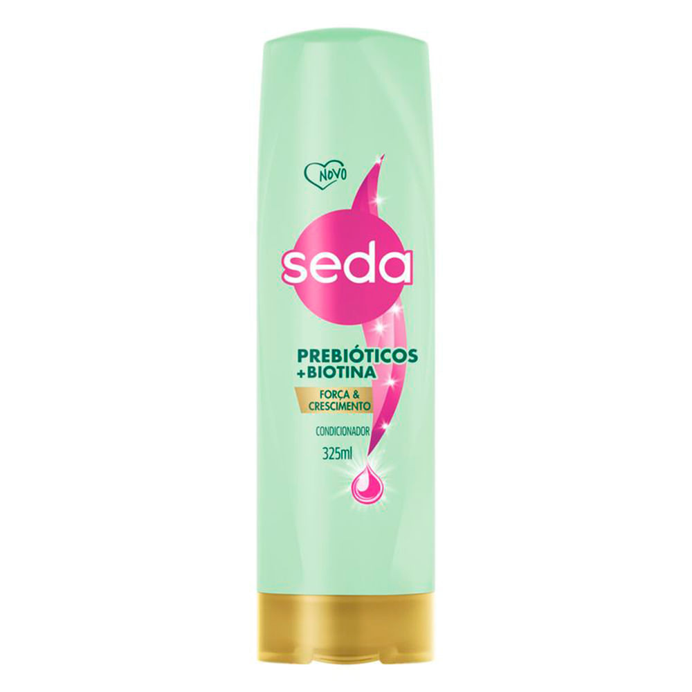 Condicionador Seda Prebióticos + Biotina 325ml - Beauty